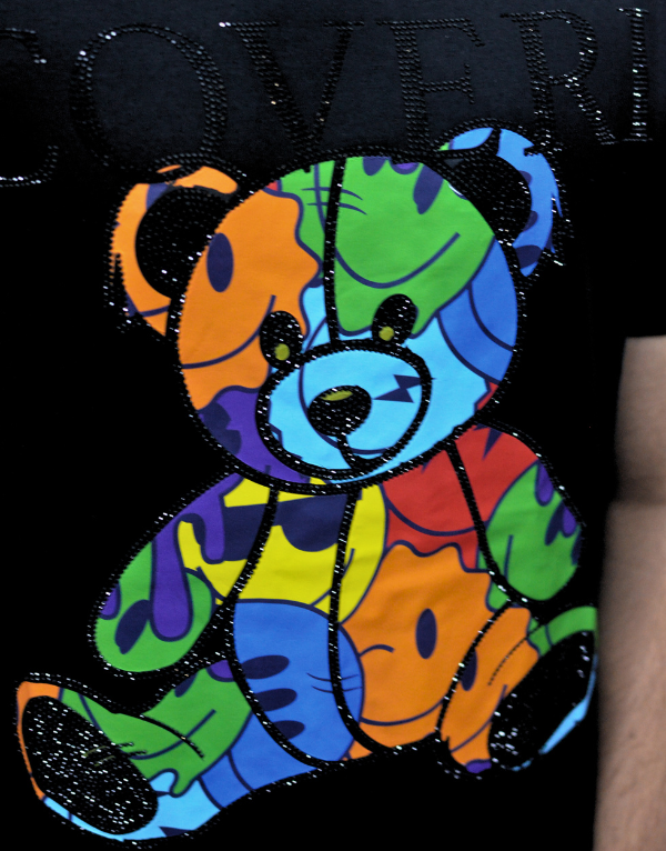 Enrico Coveri Bling Short Sleeve T-Shirt 06 Black Men