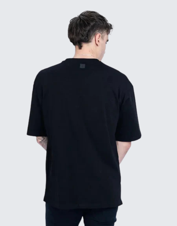 Fade Essential Boxy Short Sleeve T-Shirt Black Men