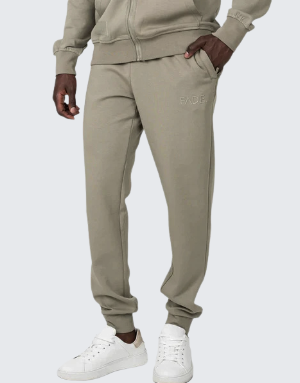 Fade Essential Sweatpants Taupe Brown Men