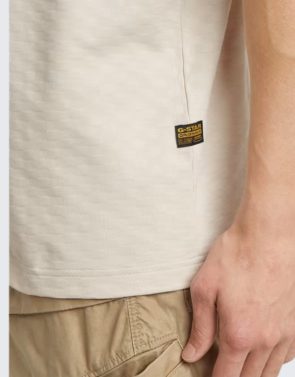G-Star Raw Checquard Tweeter In White Bait Men