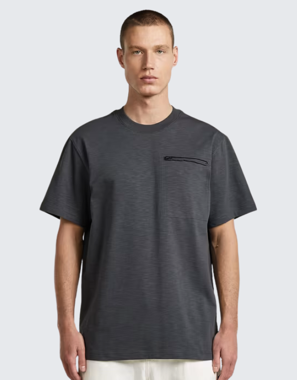 G-Star Raw Distressed Zip Pocket Short Sleeve T-Shirt Orphus Men