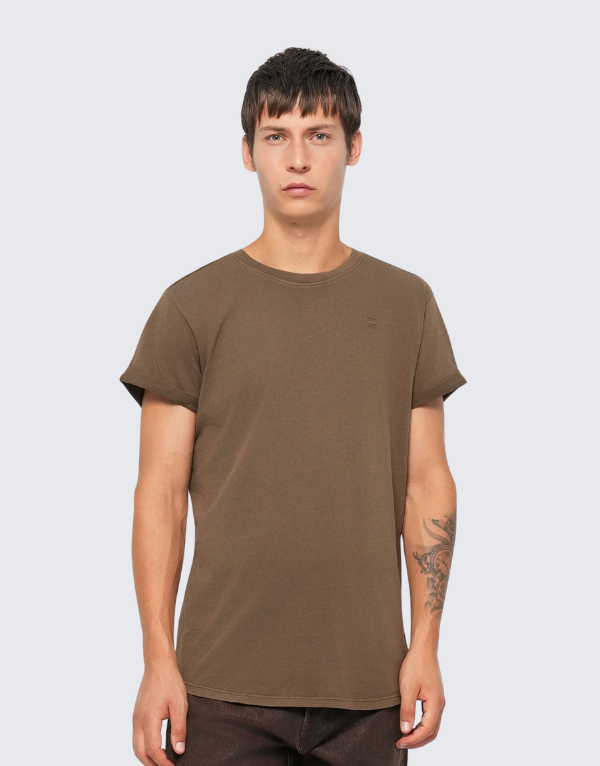 G-Star Raw Lash Short Sleeve T-Shirt Desert Palm