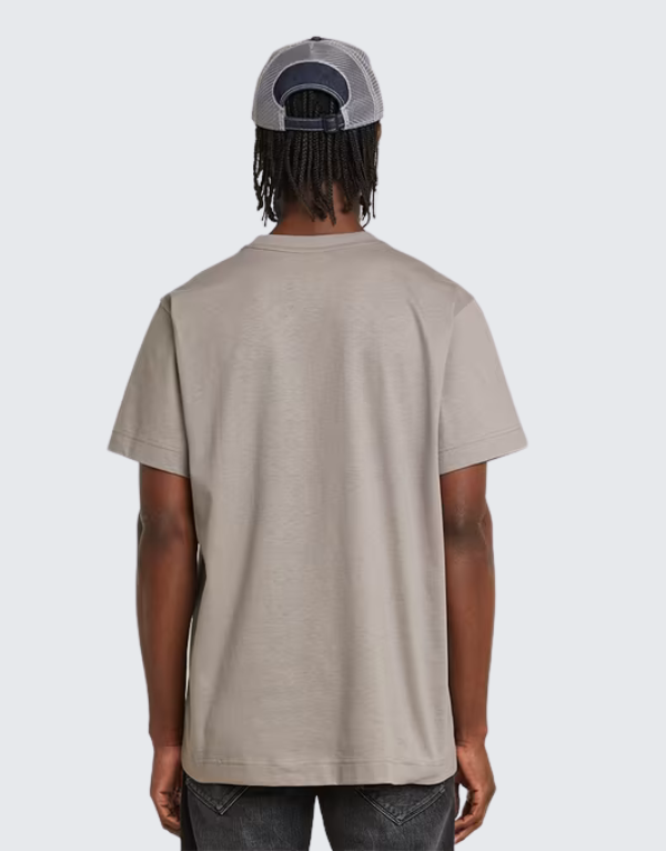 G-Star Raw Stairs Loose Fit Short Sleeve T-Shirt In Grey Alloy For Men