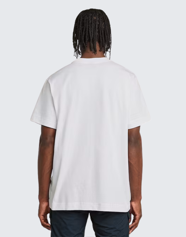 G-Star Raw Stairs Loose Fit Short Sleeve T-Shirt In White For Men