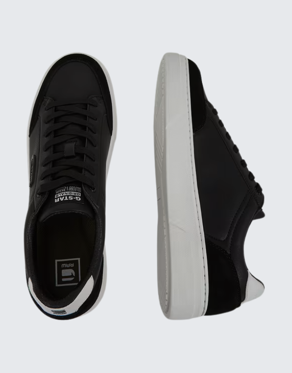 G-Star Raw Straker Leather Black And White Men