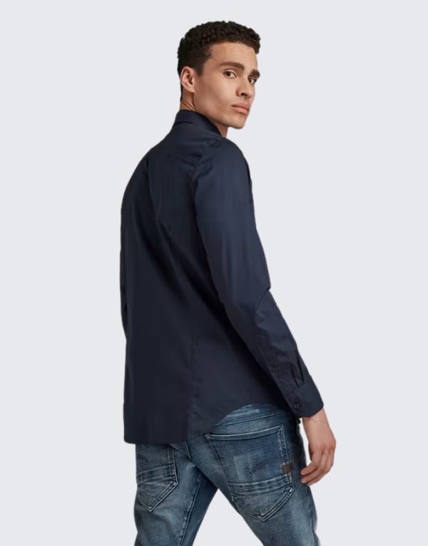G-Star Raw Super Slim Long Sleeve Shirt For Men