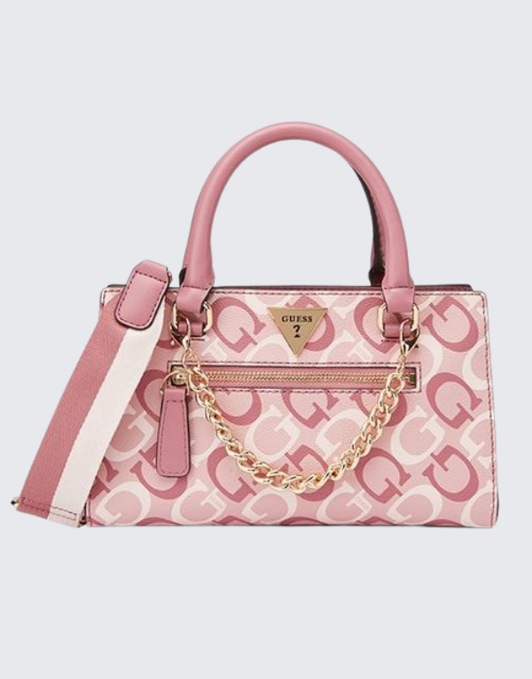 Guess Bandera Satchel Bag In Pzm Color Women