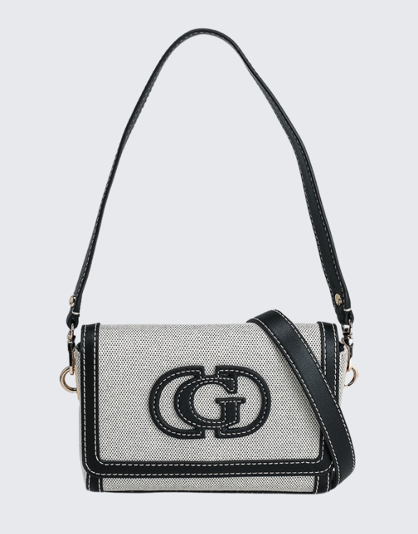 Guess Sebina Flap Shoulder Bag In Ntb Color Women