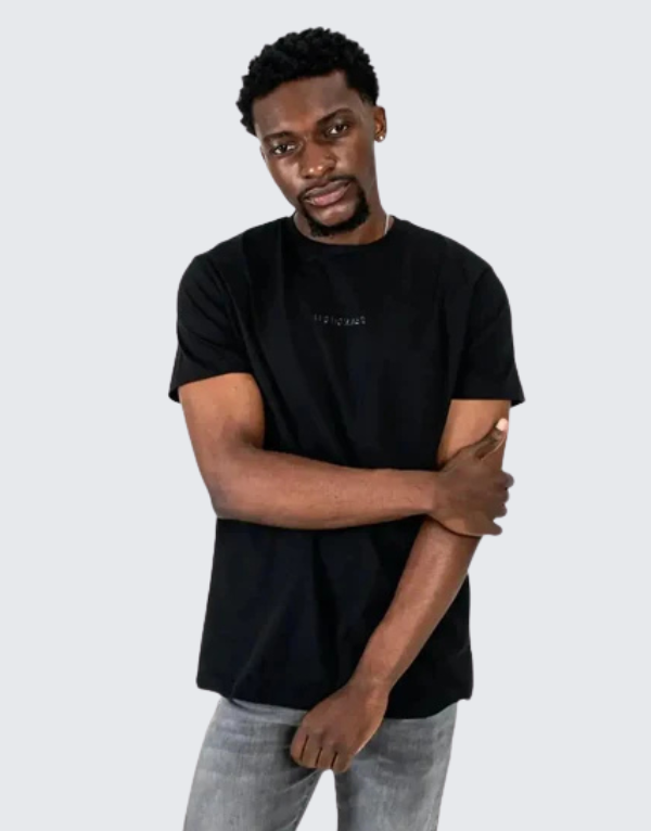 Les Hommes Centre Print Short Sleeve T-Shirt White Men