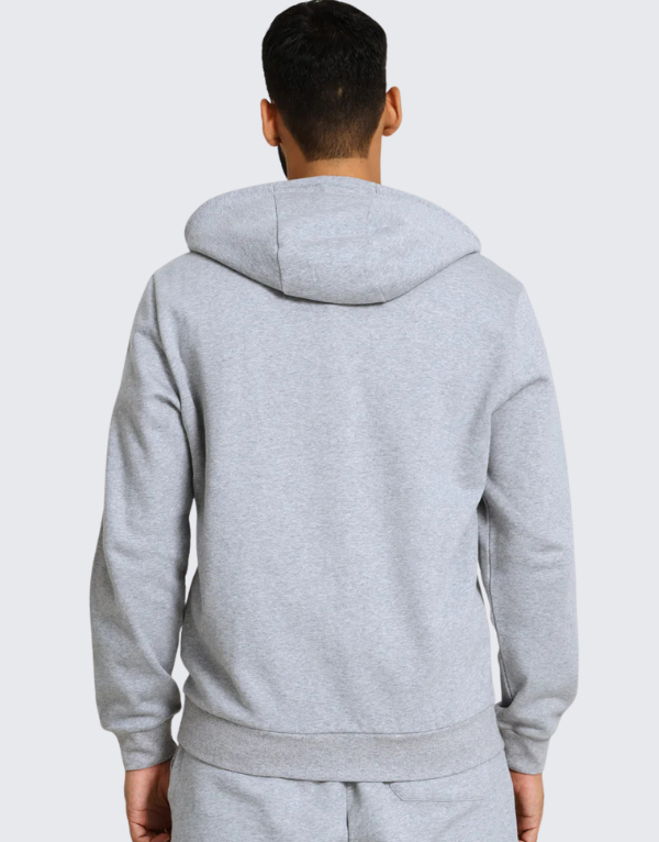 Polo Essential Fleece Hoodie Grey Men