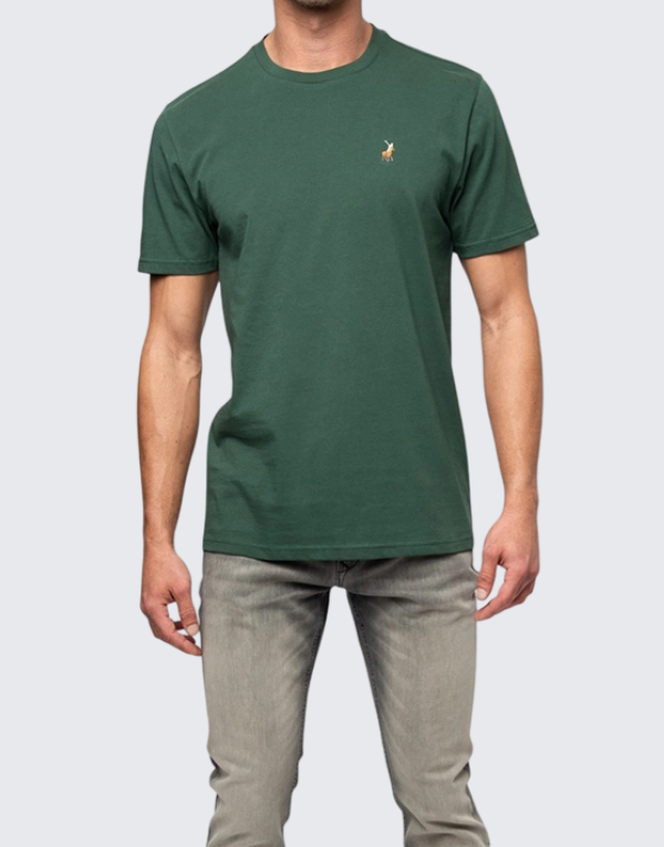 Polo Essential Short Sleeve T-Shirt Dark Green Men