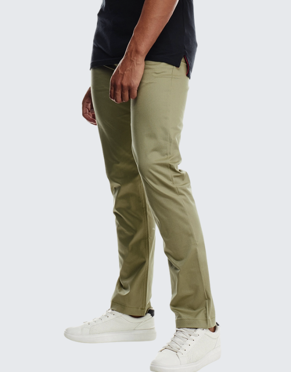 Polo Essential Slim Leg Chino Pants In Sage Men
