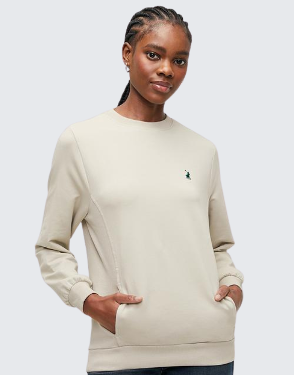 Polo Hannah Track Top In Putty Women