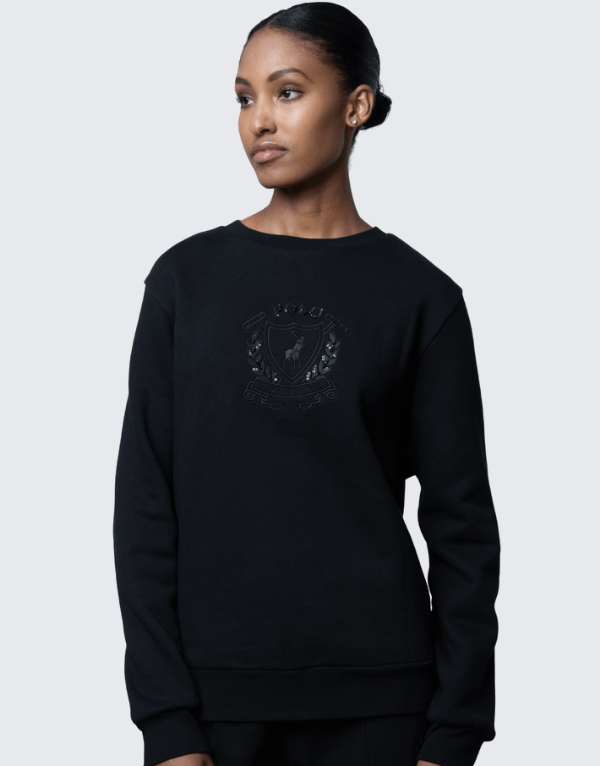 Polo Madison Sweat T-Shirt In Black Women