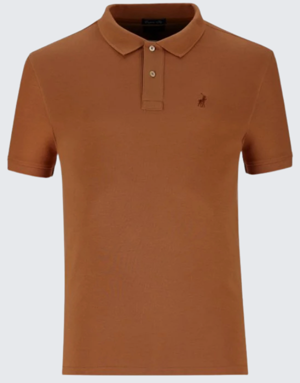Polo Men's Essential Short Sleeve Golfer Orange Men
