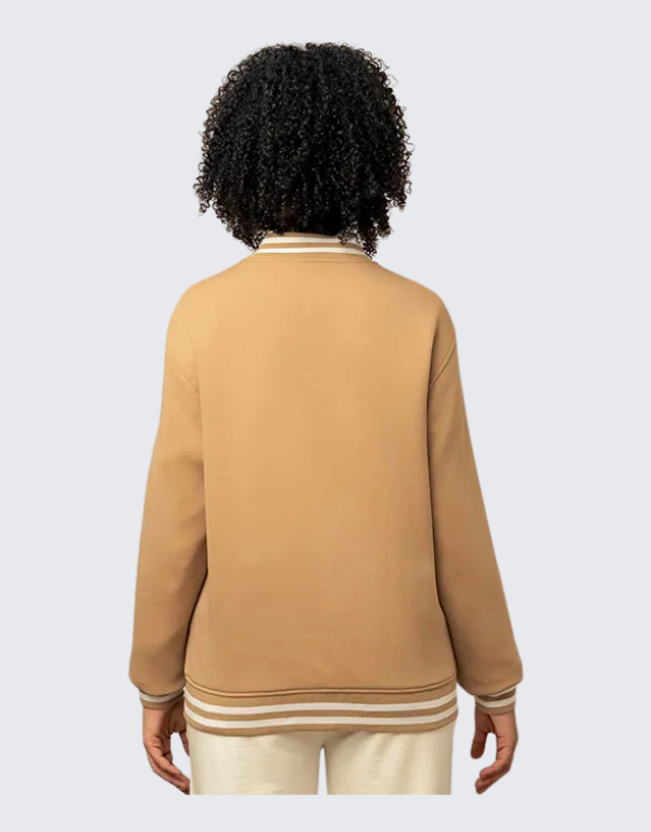POLO ROBYN BOMBER JACKET IN CAMEL Women