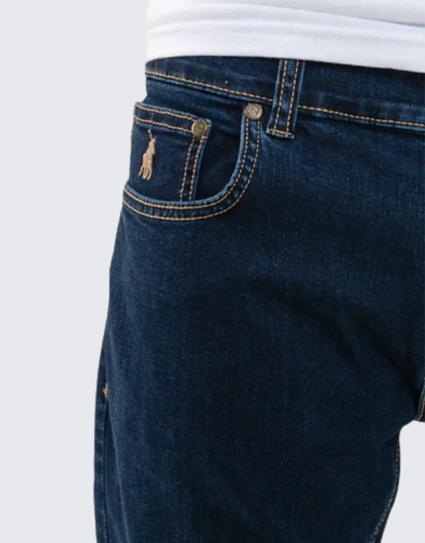 Polo Simon Straight Leg Jeans Indigo Men