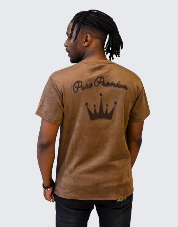 Pure Premium Biscotti T-Shirt Brown Men