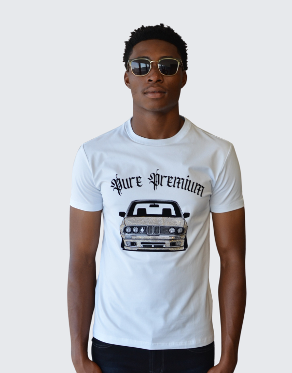 Pure Premium Cabrio T-Shirt White Men