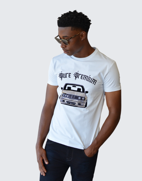 Pure Premium Cabrio T-Shirt White Men