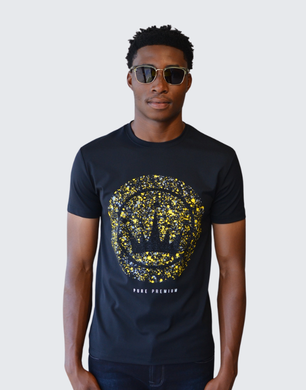 Pure Premium Caramella T-Shirt Black Men