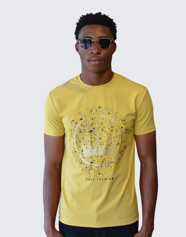 Pure Premium Caramella T-Shirt Yellow