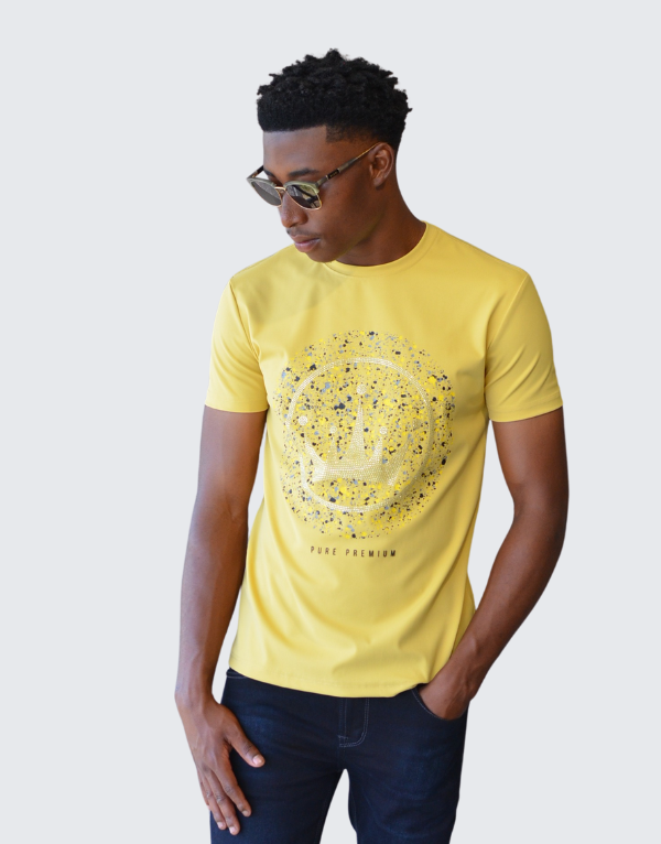 Pure Premium Caramella T-Shirt Yellow
