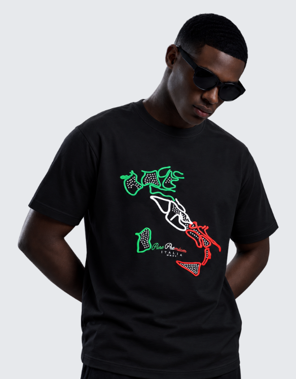 Pure Premium Davia T-Shirt Black