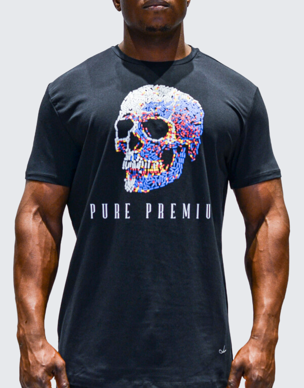 Pure Premium Dementia Short Sleeve T-Shirt Black Men