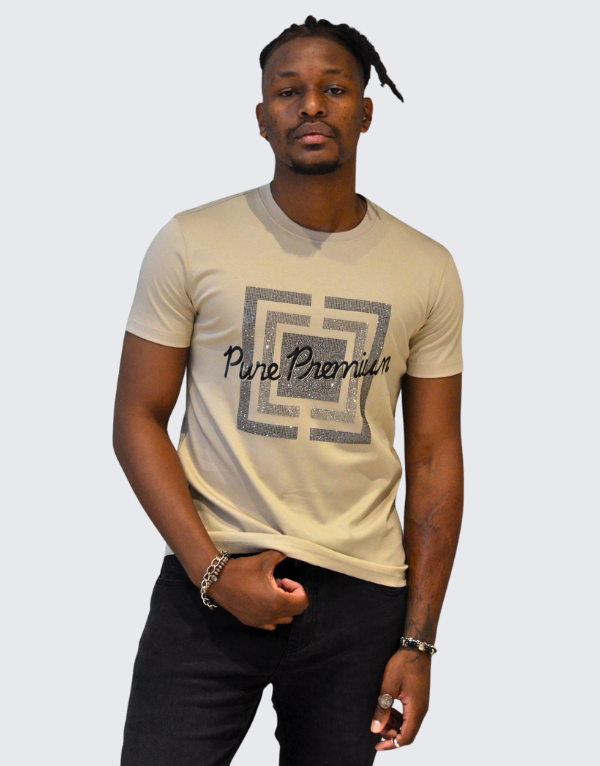 Pure Premium Grazie T-Shirt Ecru Men