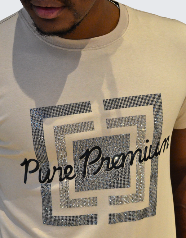 Pure Premium Grazie T-Shirt Ecru Men