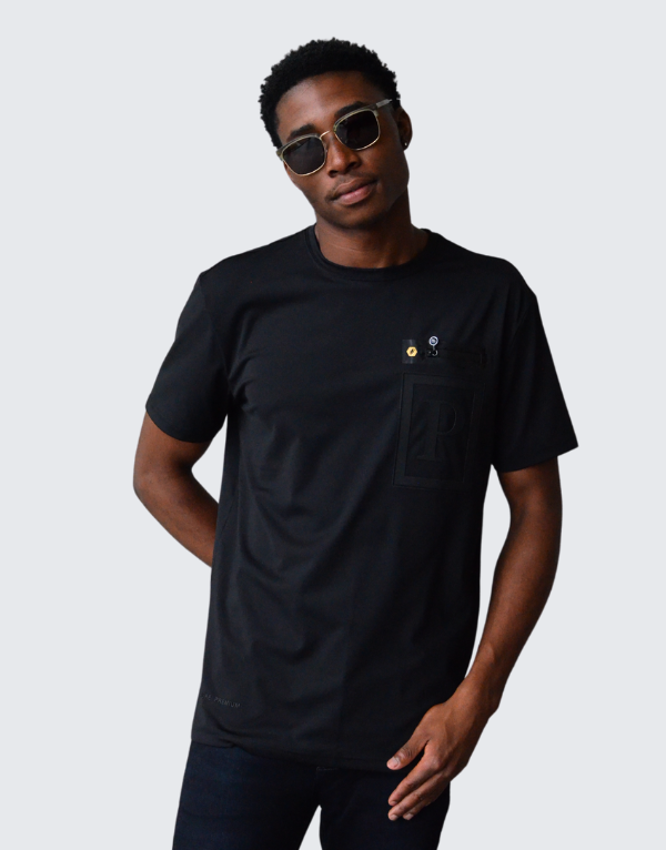 Pure Premium Gubio T-Shirt In Black Mens