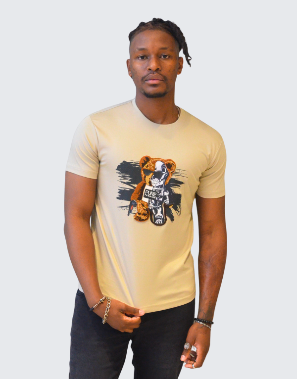 Pure Premium Moretti Short Sleeve T-Shirt Putty Men