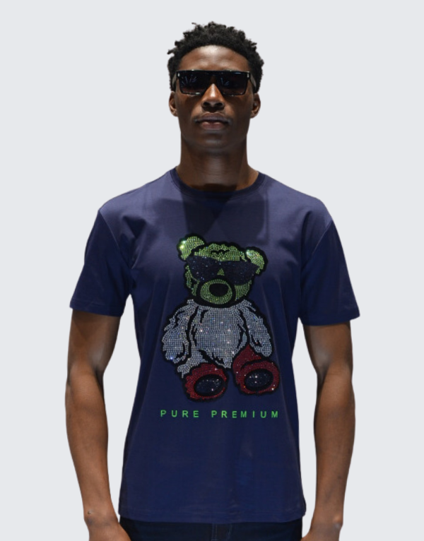 Pure Premium Nata T-Shirt Navy Men