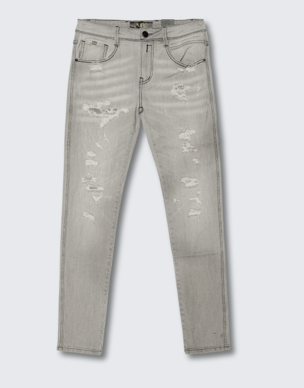 Pure Premium Pablo Skinny Jeans Grey Men