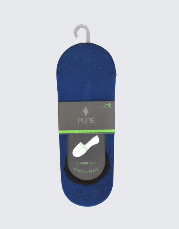 Pure Premium Secret Socks Navy Men