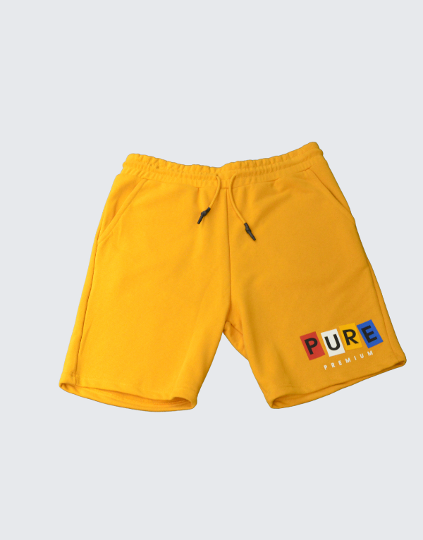 Pure Premium Shorts Mustard Men