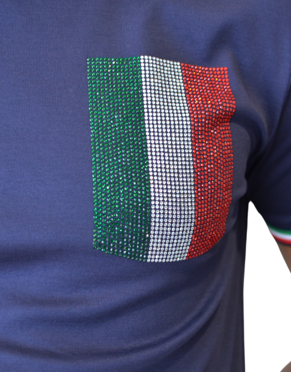 Pure Premium Sicily T-Shirt Navy