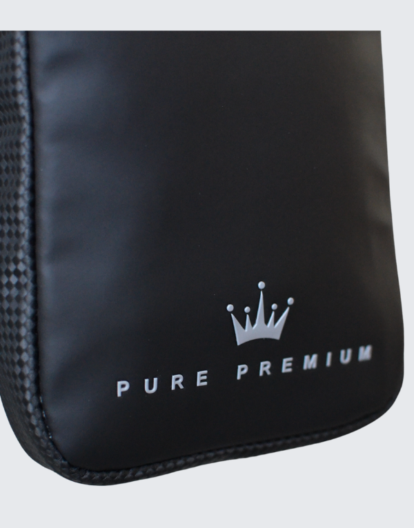 Pure Premium Small Man Bag In Black