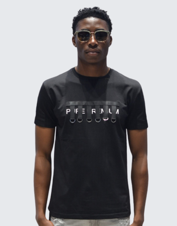 Pure Premium Strapin T-Shirt Black Men