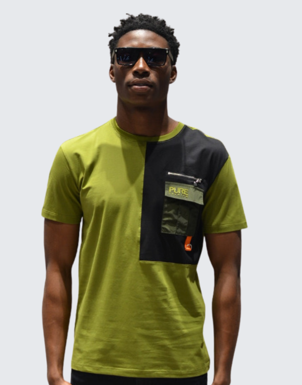 Pure Premium Uzzi T-Shirt Olive Men