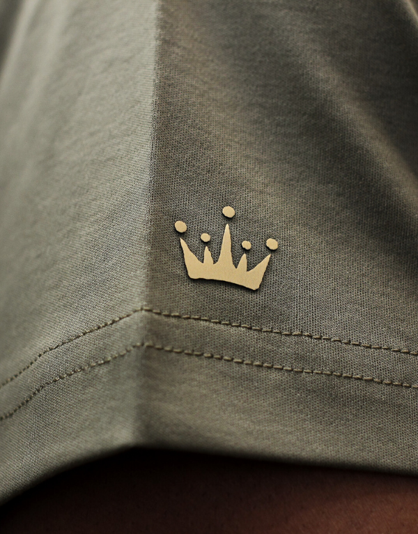 Pure Premium Vitellaro T-Shirt In Military Men