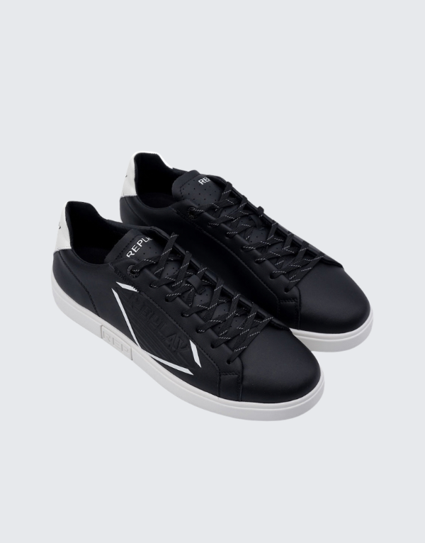 Replay Polys Stamp Black White
