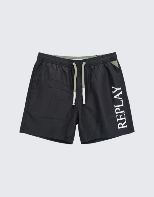 Replay Shorts In Black Men