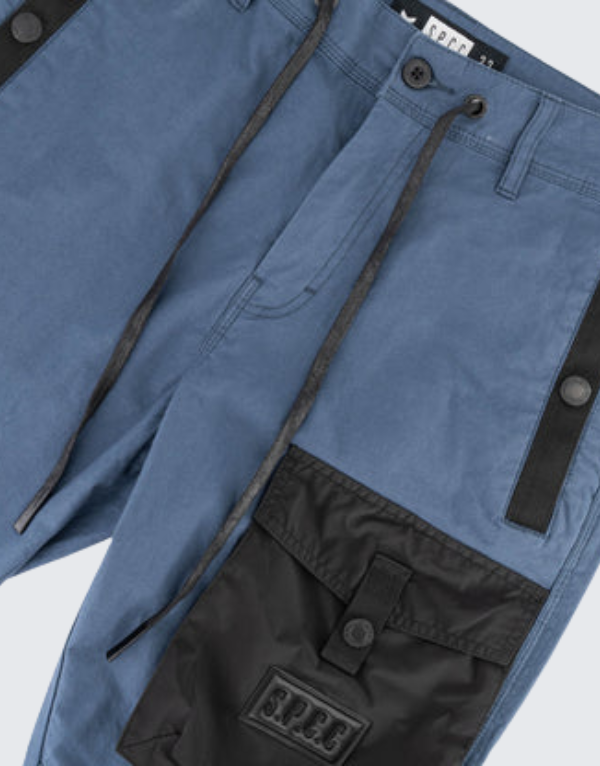 S.P.C.C Blake Jogger Pants In Blue Grey Men