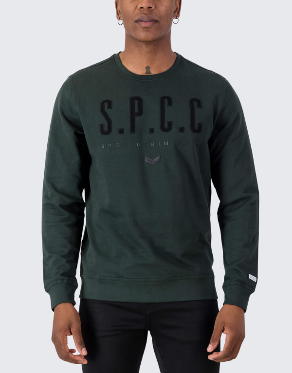 S.P.C.C. Linton Sweater In Dark Fatigue Men