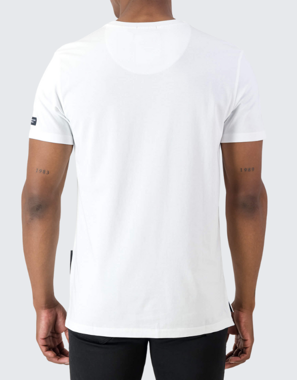 S.P.C.C. Mack Short Sleeve T-Shirt In White Mens