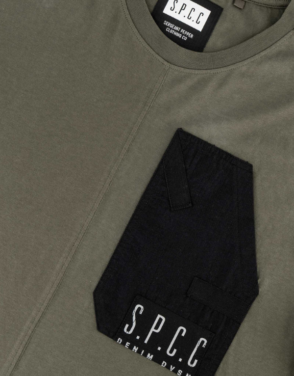 S.P.C.C Surge Delta Short Sleeve T-Shirt In Fatigue For Men