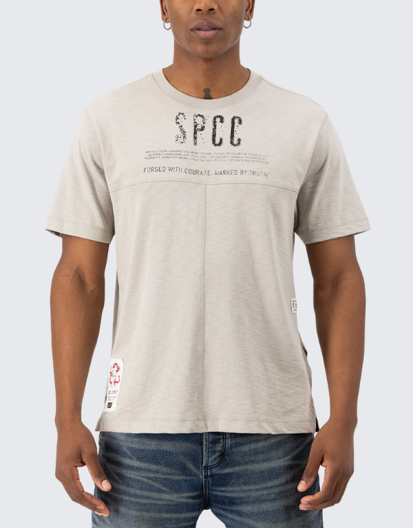 S.P.C.C. Troy Short Sleeve T-Shirt Light Stone