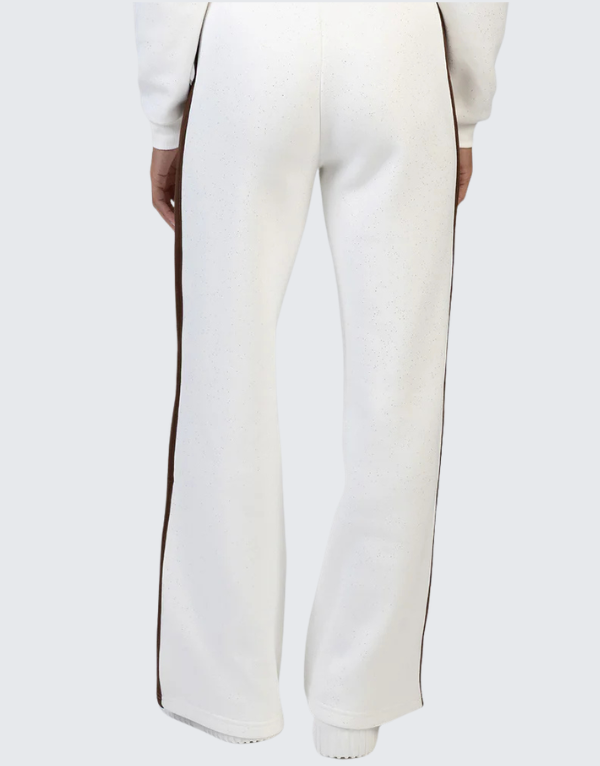 Sissy Boy End Game Track Pants Off White Brown Women